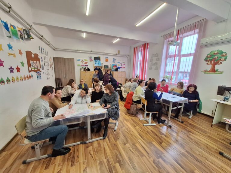 The project extends to the far east of Europe to meet Romanian teachers